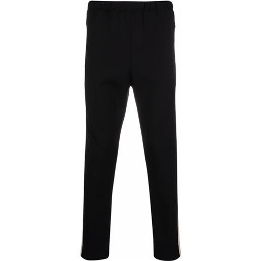 Alexander McQueen pantaloni sportivi con banda laterale - nero