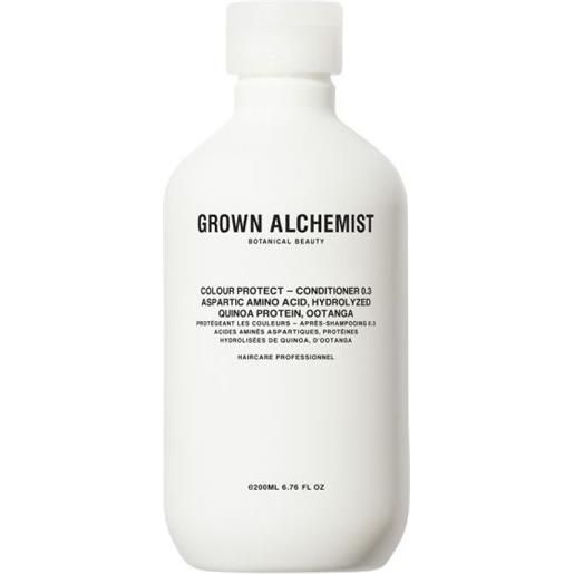 GROWN ALCHEMIST colour protect conditioner - aspartic amino acid, hydrolyzed quinoa protein, oot
