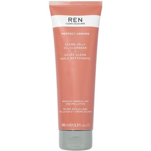 REN perfect canvas clean jelly oil cleanser100 ml