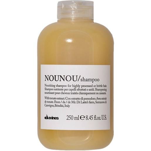 Davines nounou shampoo 250ml - shampoo nutriente capelli colorati stressati secchi