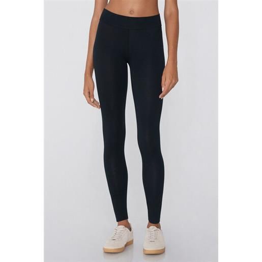 Tezenis leggings in cotone organico donna nero