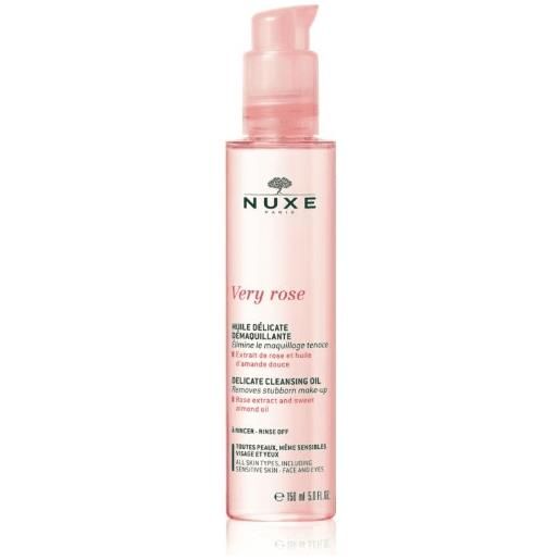 Nuxe - very rose olio delicato struccante 150 ml