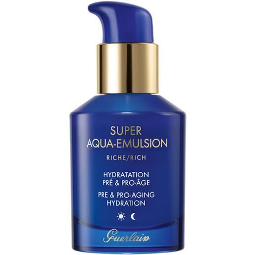 Guerlain super aqua-emulsion rich, 50 ml - emulsione viso donna