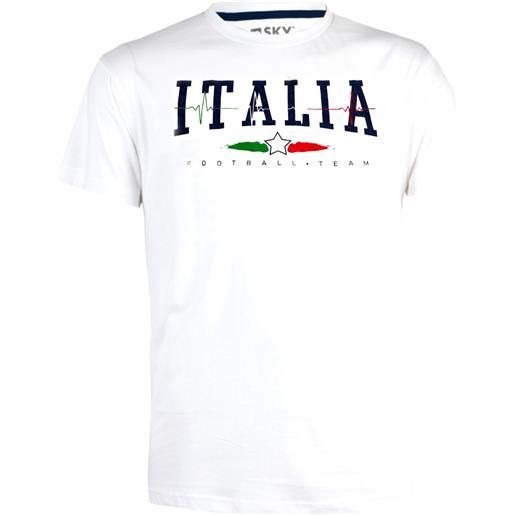 Sky T-Shirt t-shirt uomo stampa bandiera italia