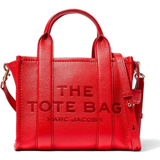 Marc Jacobs borsa the leather tote piccola - rosso
