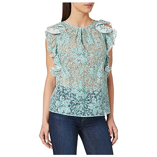Sisley blouse 5iof5qer6, multicolor 83q, m donna