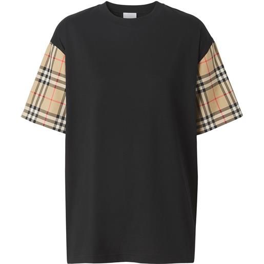 Burberry t-shirt vintage check - nero