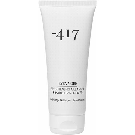Minus 417 brightening cleanser & make-up remover 200ml sapone detergente viso