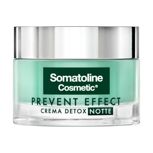 Somatoline Cosmetic prevent effect crema detox viso notte 50 ml