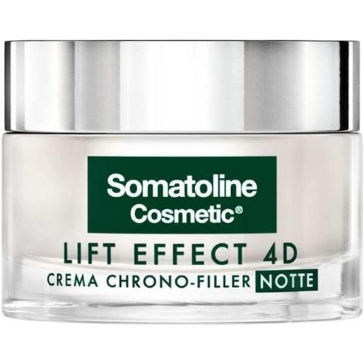 Somatoline Cosmetic lift effect 4d crema chrono filler notte 50 ml