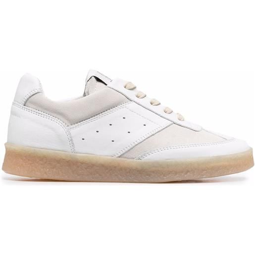 MM6 Maison Margiela sneakers 6 court - bianco