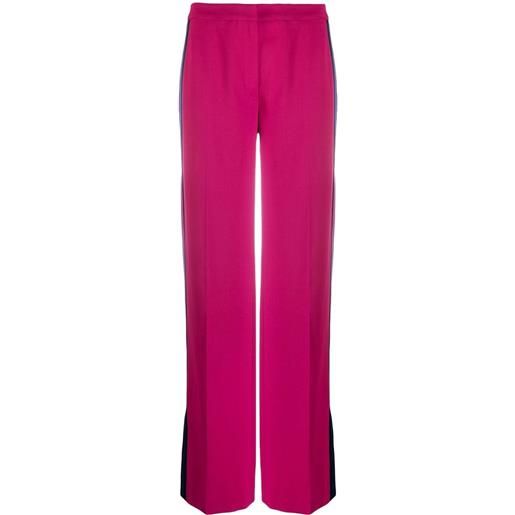 Karl Lagerfeld pantaloni a vita alta - rosa