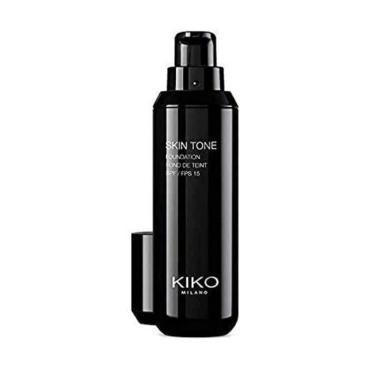 KIKO milano skin tone foundation 10 | fondotinta fluido illuminante spf 15