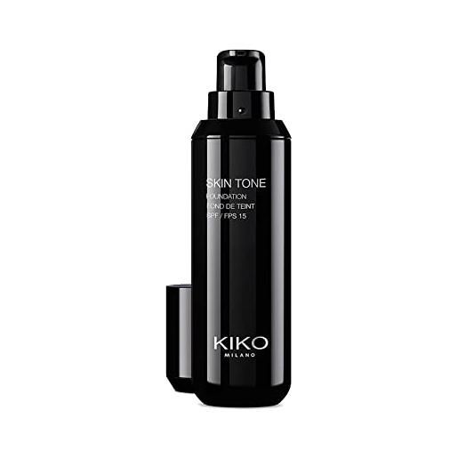 KIKO Milano skin tone foundation 01 | fondotinta fluido illuminante spf 15