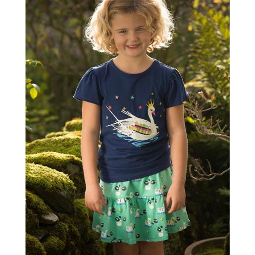 Piccalilly - t-shirt swan lake 3/4anni