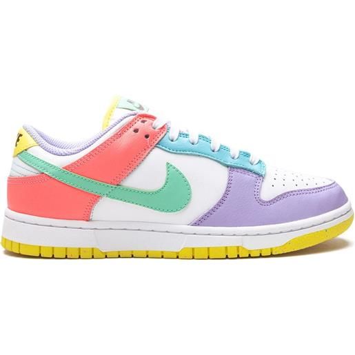 Nike sneakers dunk low se "easter" - bianco