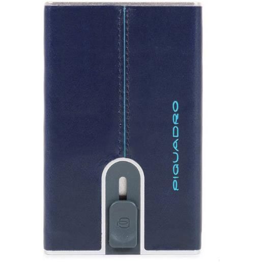 PIQUADRO compact wallet con sliding system