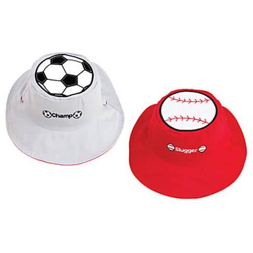 Flapjackkids - cappello estivo reversibile - calcio/baseball tg. S