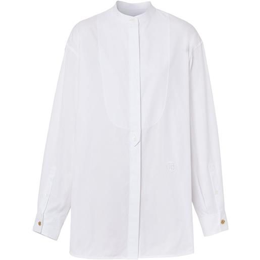 Burberry camicia con stampa - bianco
