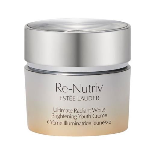 Estee lauder re-nutriv ultimate radiant white brightening youth creme, 50 ml - crema viso