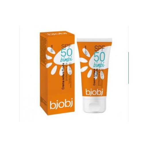 Bjobj - crema fluida solare bimbi spf 50 alta protezione