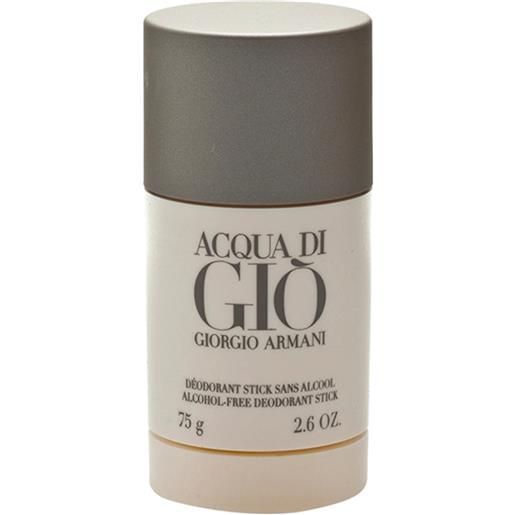 Armani acqua di giò uomo 75 ml deodorante profumato senza alcool stick