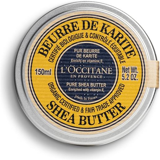 L'OCCITANE EN PROVENCE beurre de karité 100% bio burro corpo karité 150 ml