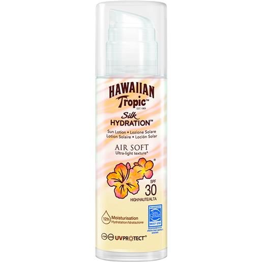 HAWAIIAN TROPIC silk hydration air soft sun lotion solare ultra-leggera 150ml spf30
