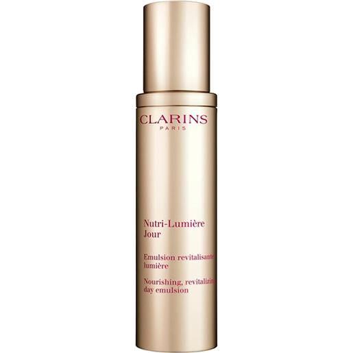 Clarins nutri-lumière jour emulsion revitalisante 60+ 50 ml rivitalizzante illuminante nutriente crema