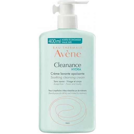 Avene eau thermale avène cleanance hydra crema detergente lenitiva pelle grassa con imperfezioni 400ml Avene