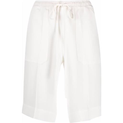 MRZ shorts con coulisse - bianco