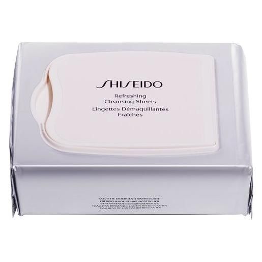 Shiseido refreshing cleansing sheets - 30 salviettine detergenti rinfrescanti per il viso