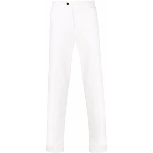 Philipp Plein pantaloni con zip - bianco