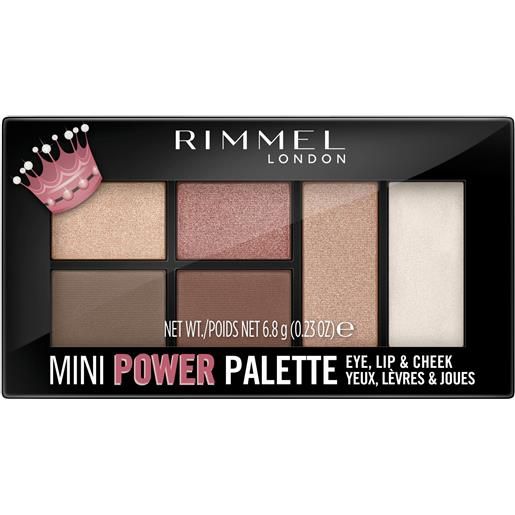 Rimmel mini power palette yeux, levres & joues 003 queen makeup sets