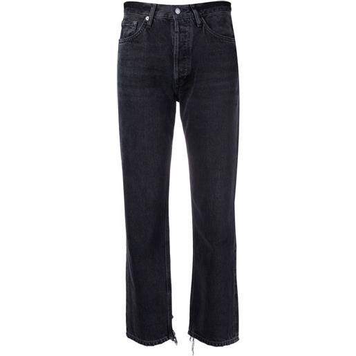 AGOLDE jeans crop lana - nero