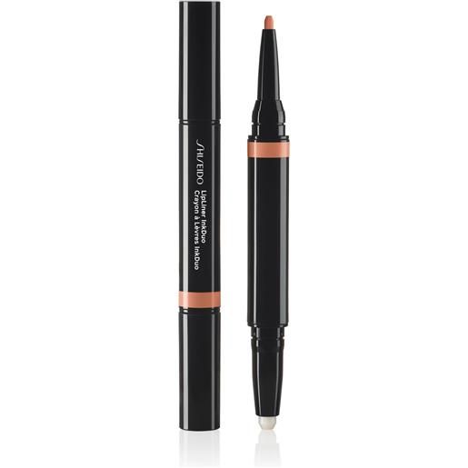 Shiseido lip. Liner ink duo - primer + liner nude warm beige/bare