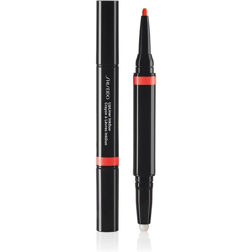 Shiseido lip. Liner ink duo - prime + line vivid orange/geranium