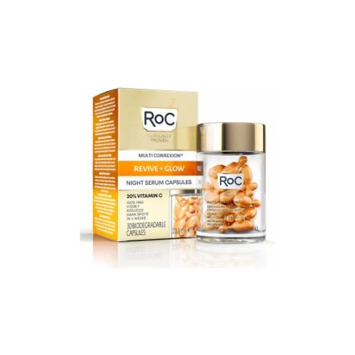 ROC OPCO LLC roc multi correxion revive + glow night serum 30 capsules