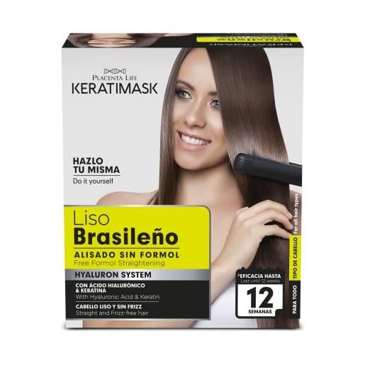 Be Natural plife keratimask kit liso brasileño ( kit retail ), 150ml