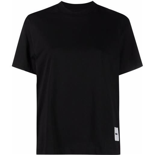 Jil Sander t-shirt con logo - nero