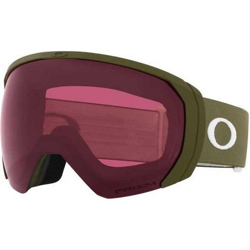 Oakley flight path l prizm snow ski goggles verde prizm snow dark grey/cat3