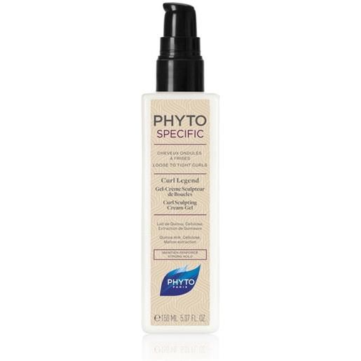 Phyto curl legend gel-crème 150ml crema capelli styling & finish, gel capelli