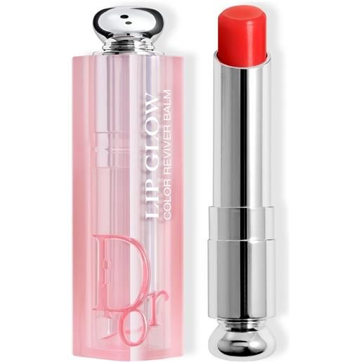 DIOR dior addict lip glow balsamo labbra, base rossetto 015 cherry