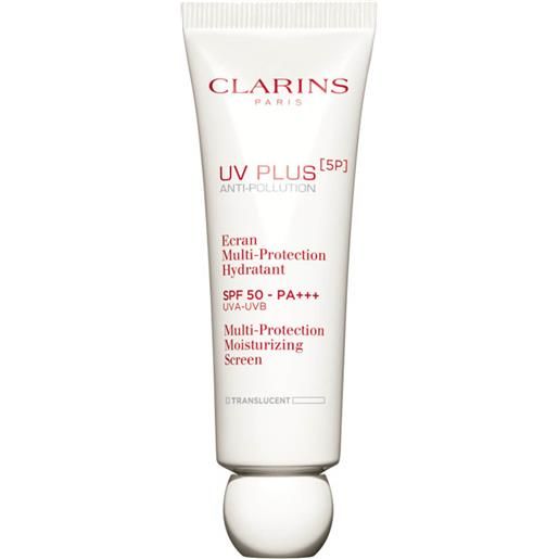 Clarins uv plus anti-pollution ecran multi-protection hydratant spf50 translucent