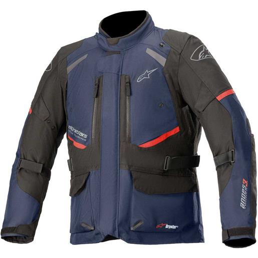 Alpinestars andes v3 drystar jacket blu 3xl uomo