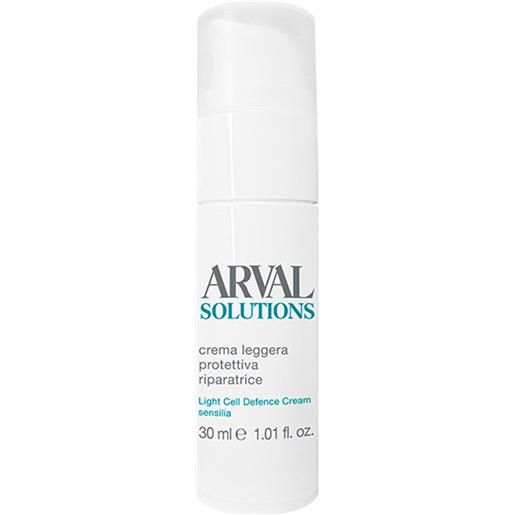 Arval sensilia - light cell defence cream 30ml tratt. Viso 24 ore antirughe