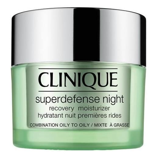 Clinique superdefense night recovery, oily, 50ml