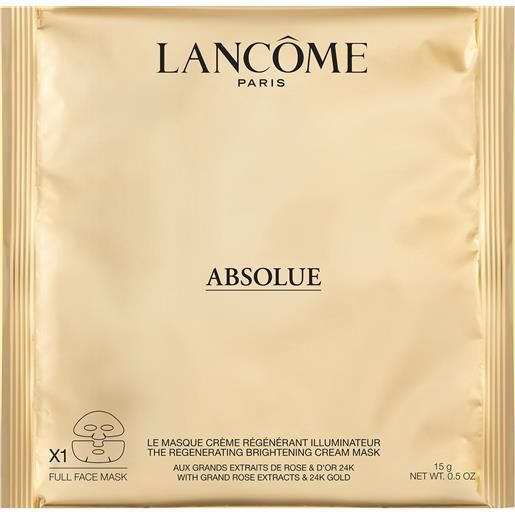 Lancome lancôme absolue maschera oro in tessuto 1 pz