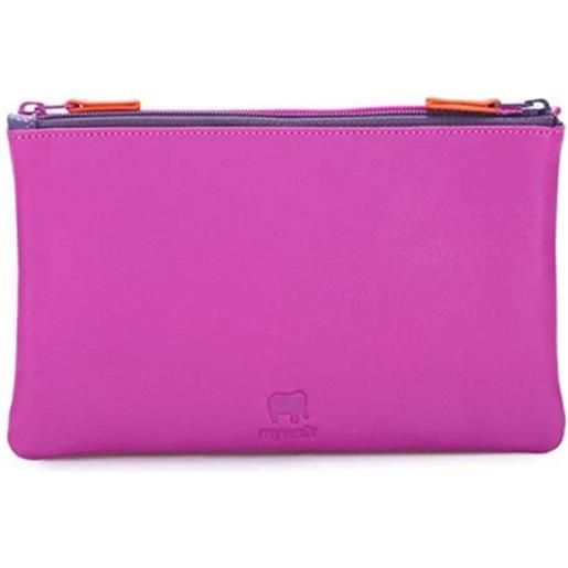 Mywalit pochette bustina 2 scomparti in pelle Mywalit sangria multi 123875