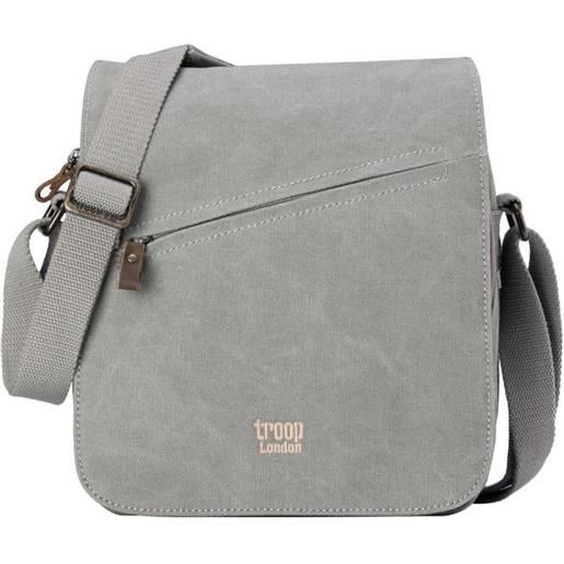 Troop London borsello a tracolla Troop London classic canvas 238 ash grey